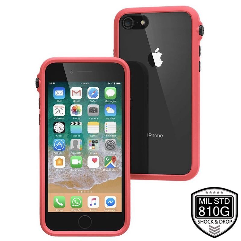 Zdjęcia - Etui Catalyst  Impact Protection do iPhone 7, 8, SE czerwone 