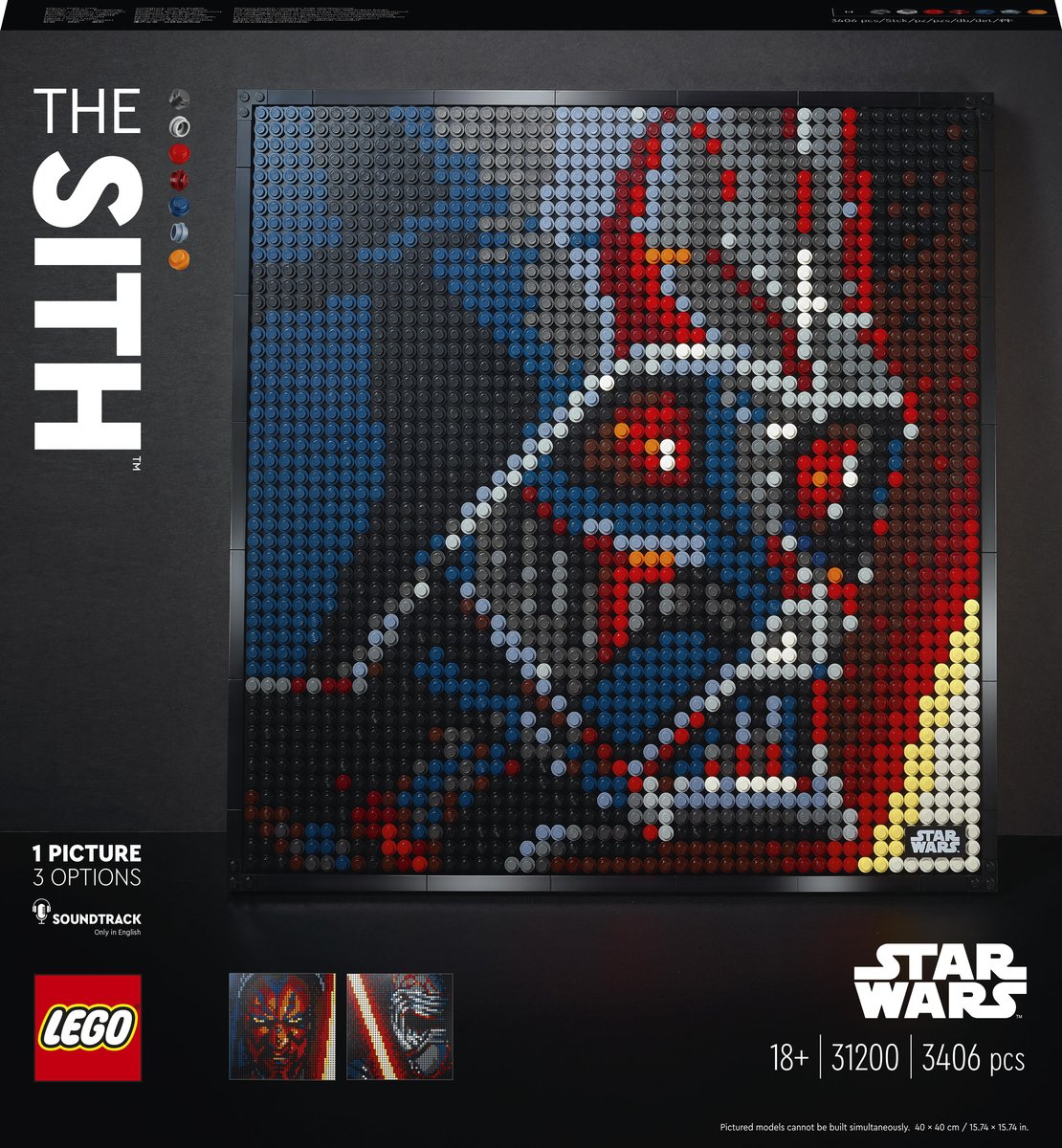 LEGO Art Gwiezdne Wojny Sith 31200