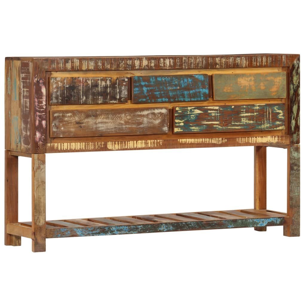 vidaXL vidaXL Szafka, 120x30x75 cm, lite drewno z odzysku