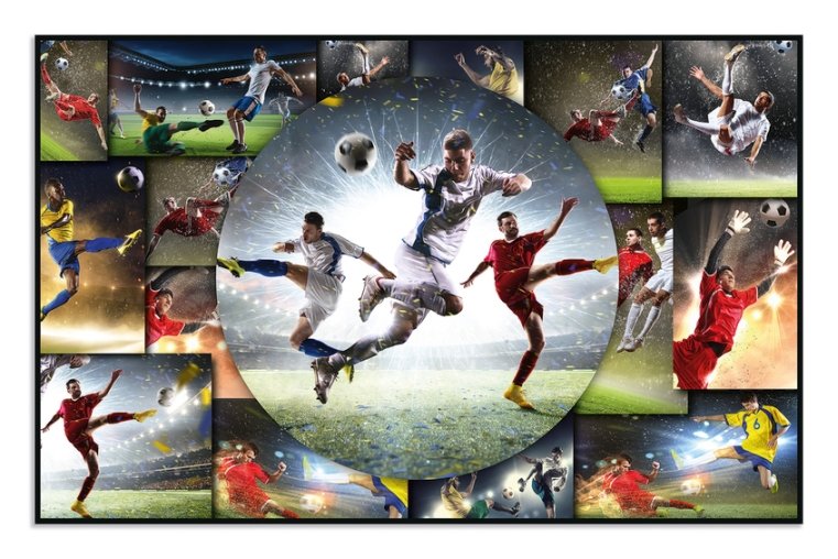 Podkładka na biurko, Football