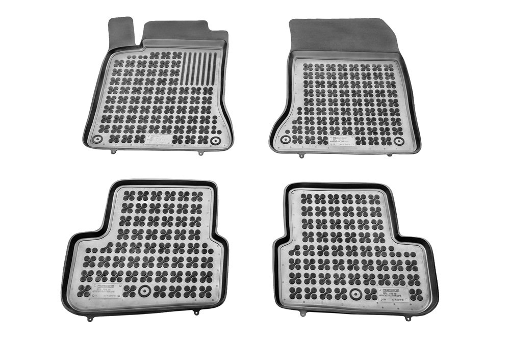 REZAW PLAST Dywaniki gumowe czarne PLAST 201719, 4 szt, Mercedes CLA od 2013 PLAST 201719