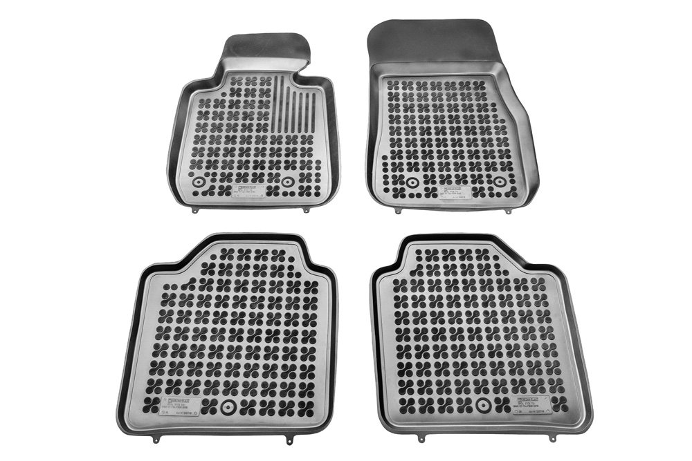 REZAW PLAST Dywaniki gumowe czarne PLAST 200716, 4 szt, BMW 3 (F34) GT od 2013 PLAST 200716