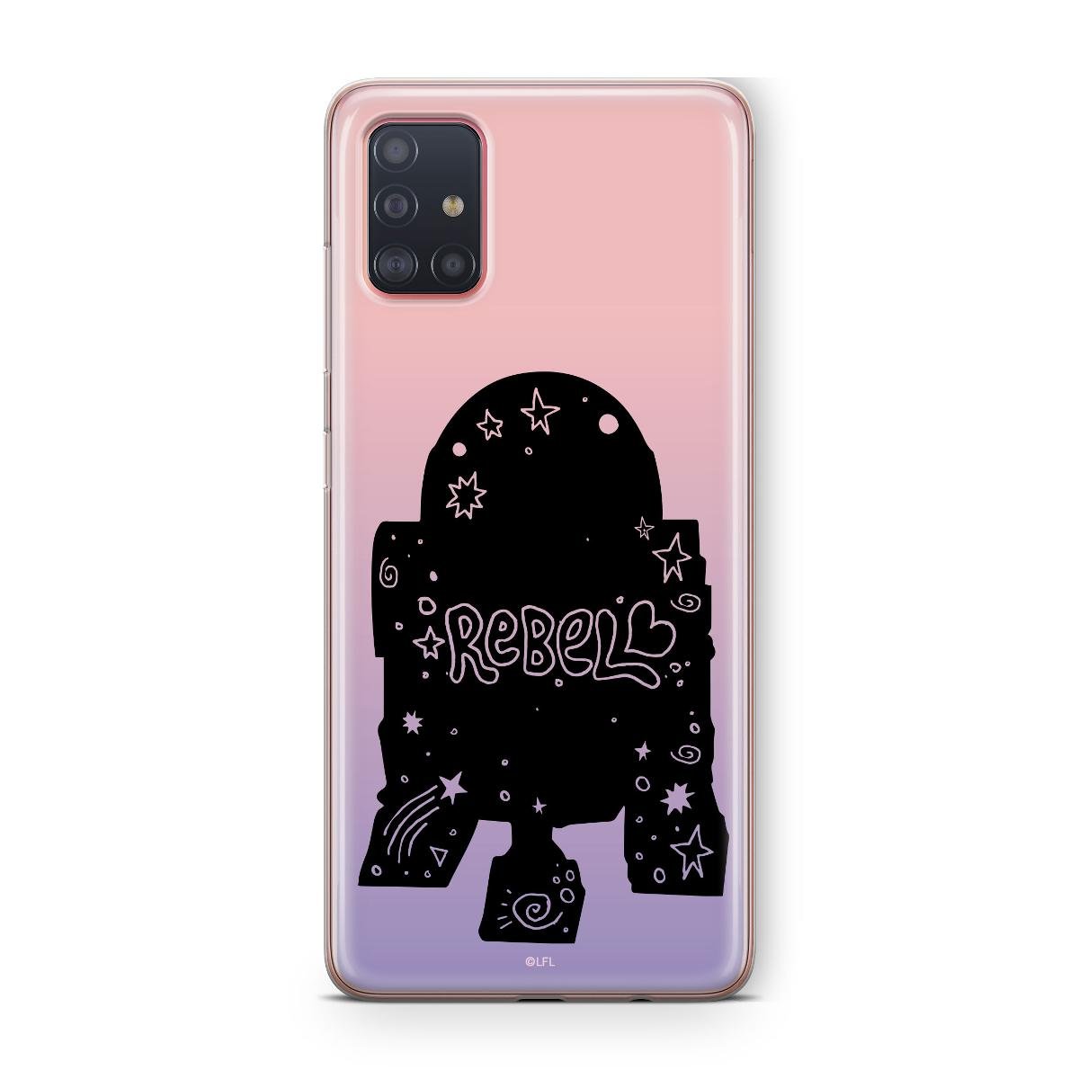 Etui na SAMSUNG Galaxy A51 STAR WARS R2D2 005