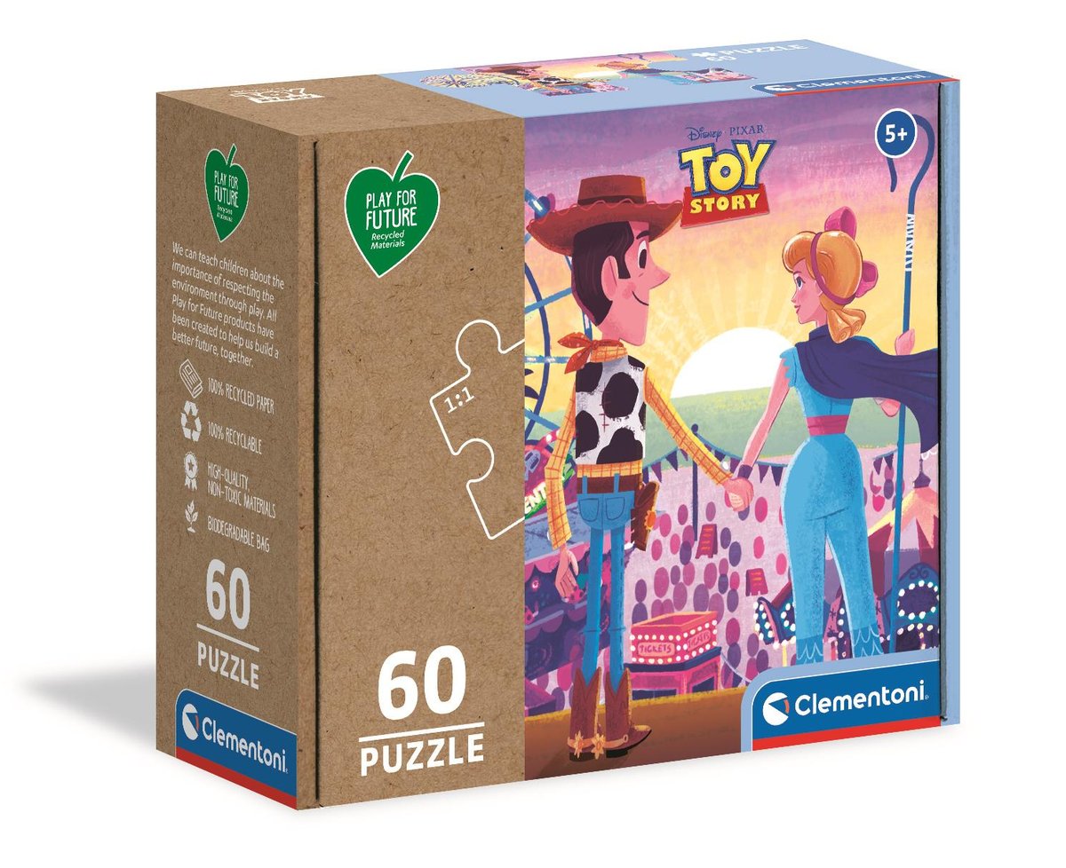 Clementoni Puzzle 60 Play For Future Toy Story
