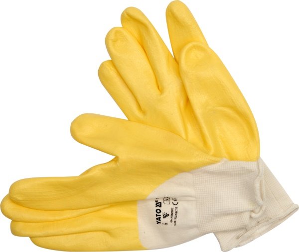 YATO Rękawice ochronne 9", nylon/nitrylit YT-7480 YT-7480