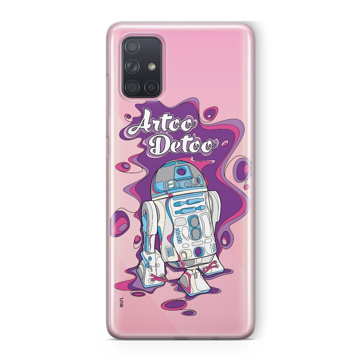 Etui na SAMSUNG Galaxy A71 STAR WARS R2D2 002