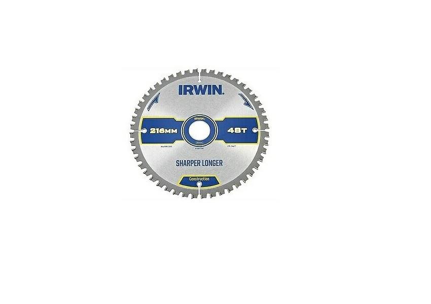 IRWIN PIŁY TARCZOWE PIŁA TARCZOWA 254x30x2,8mm 48z ATB CONSTRUCTION (1897428)