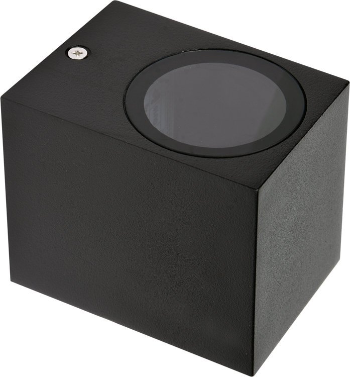 Yato Lampa Ścienna Zewnętrzna Czarna Alum.1Xgu10 Yt-81901