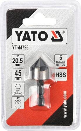 Yato POGŁĘBIACZ DO METALU 20,5MM HEX YT-44726
