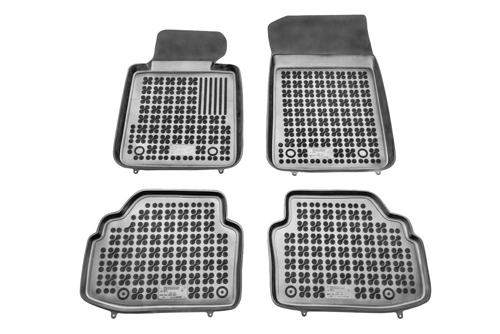 REZAW PLAST Dywaniki gumowe czarne PLAST 200705, 4 szt, BMW 3 (E92) Coupe od 2007 PLAST 200705