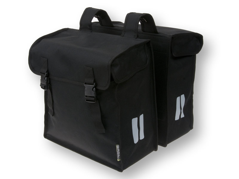 Basil Sakwa Mara czarny / Montaż: tył / Pojemność: 40 L 17395