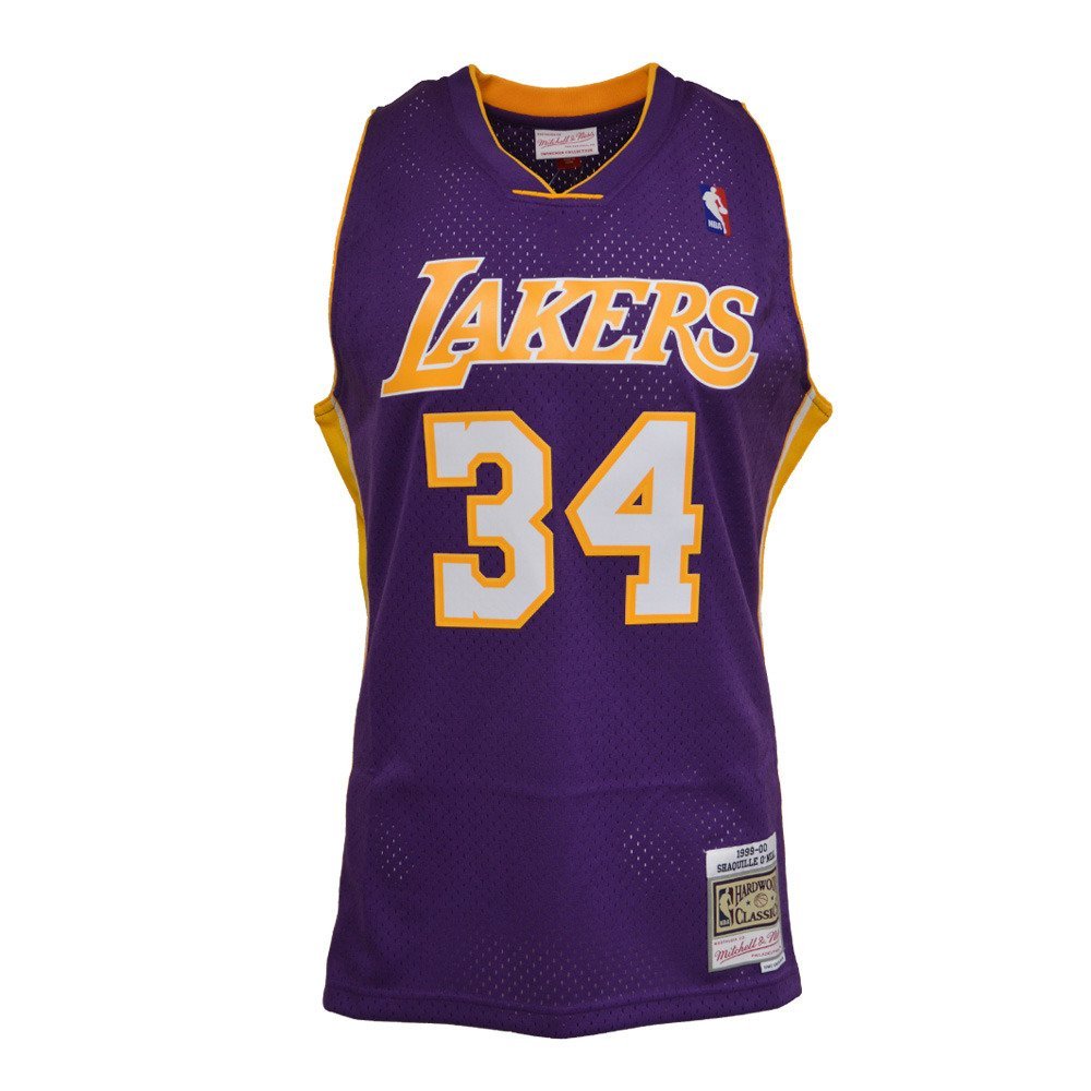 Mitchell & Ness, T-shirt męski, NBA LA Lakers Shaq O'neal Swingman, rozmiar M
