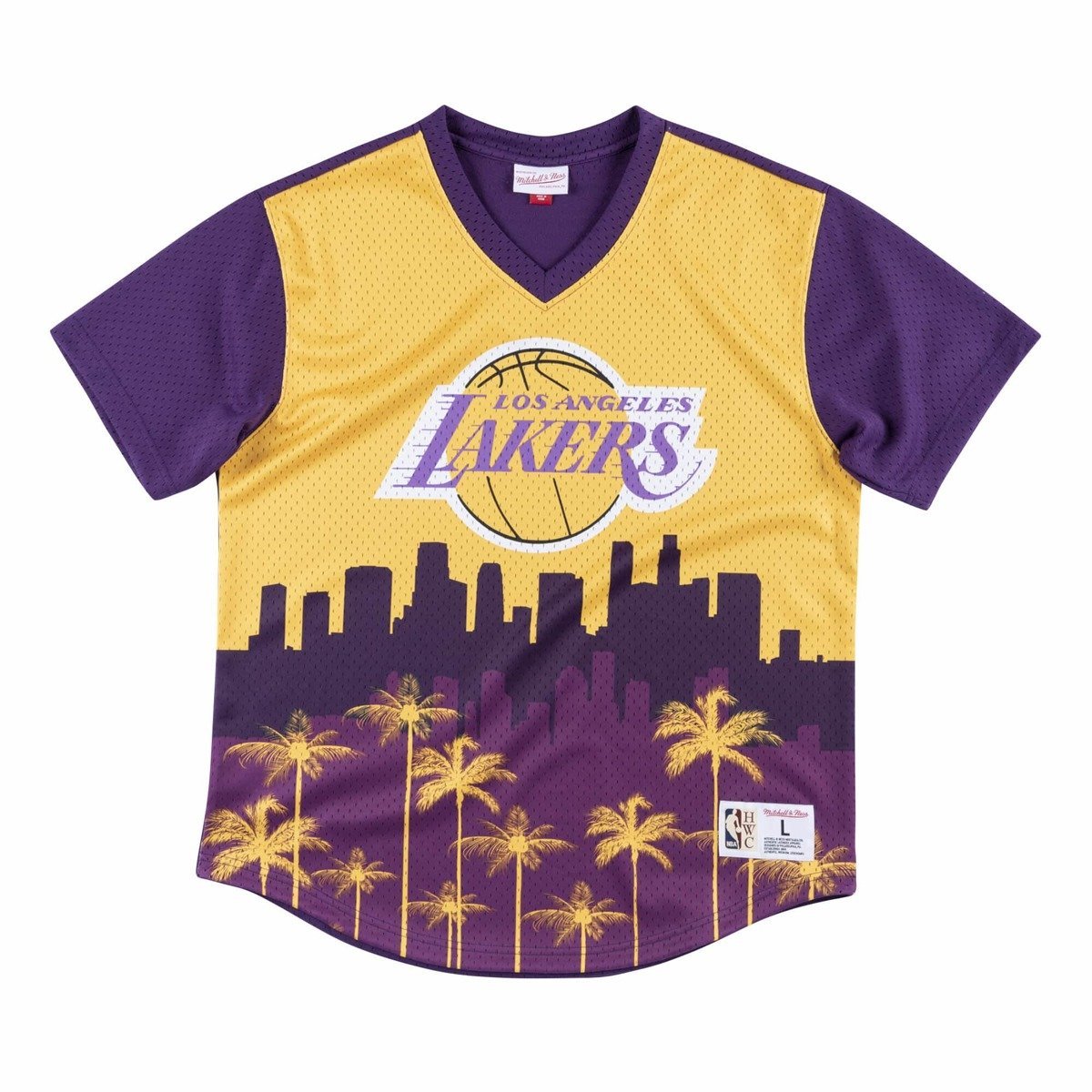 Mitchell & Ness, T-shirt męski, NBA Los Angeles Lakers Game Winning Shot, rozmiar S