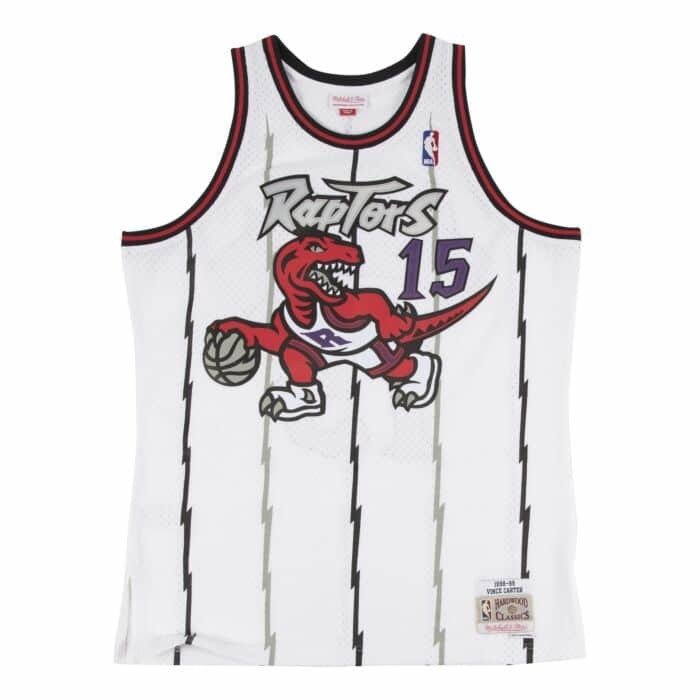 Mitchell & Ness, T-shirt męski, NBA Toronto Raptors Vince Carter Swingman, rozmiar XXL
