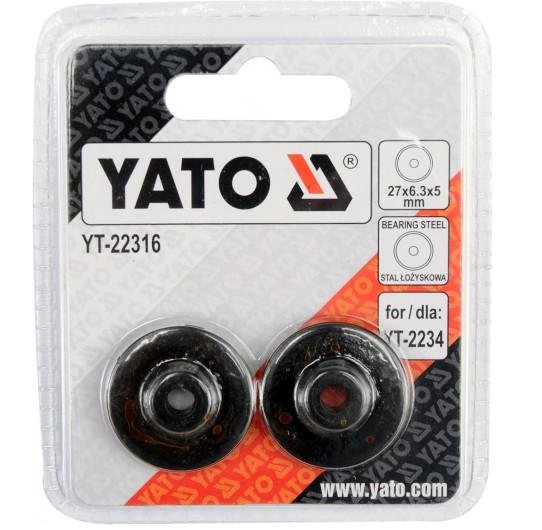 YATO Kółka tnące do obcinaka yt-2234 /2szt/ YT-22316