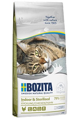 BOZITA Indoor & Sterilised z kurczakiem 400g