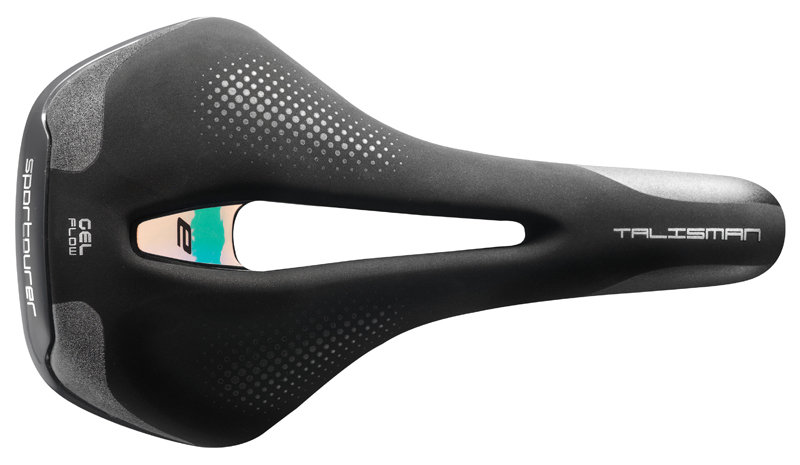 Sportourer SiodeŁko rowerowe talisman lady gel flow czarny SIODŁO TALISMAN E-BIKE GEL LADY SPORTOUR