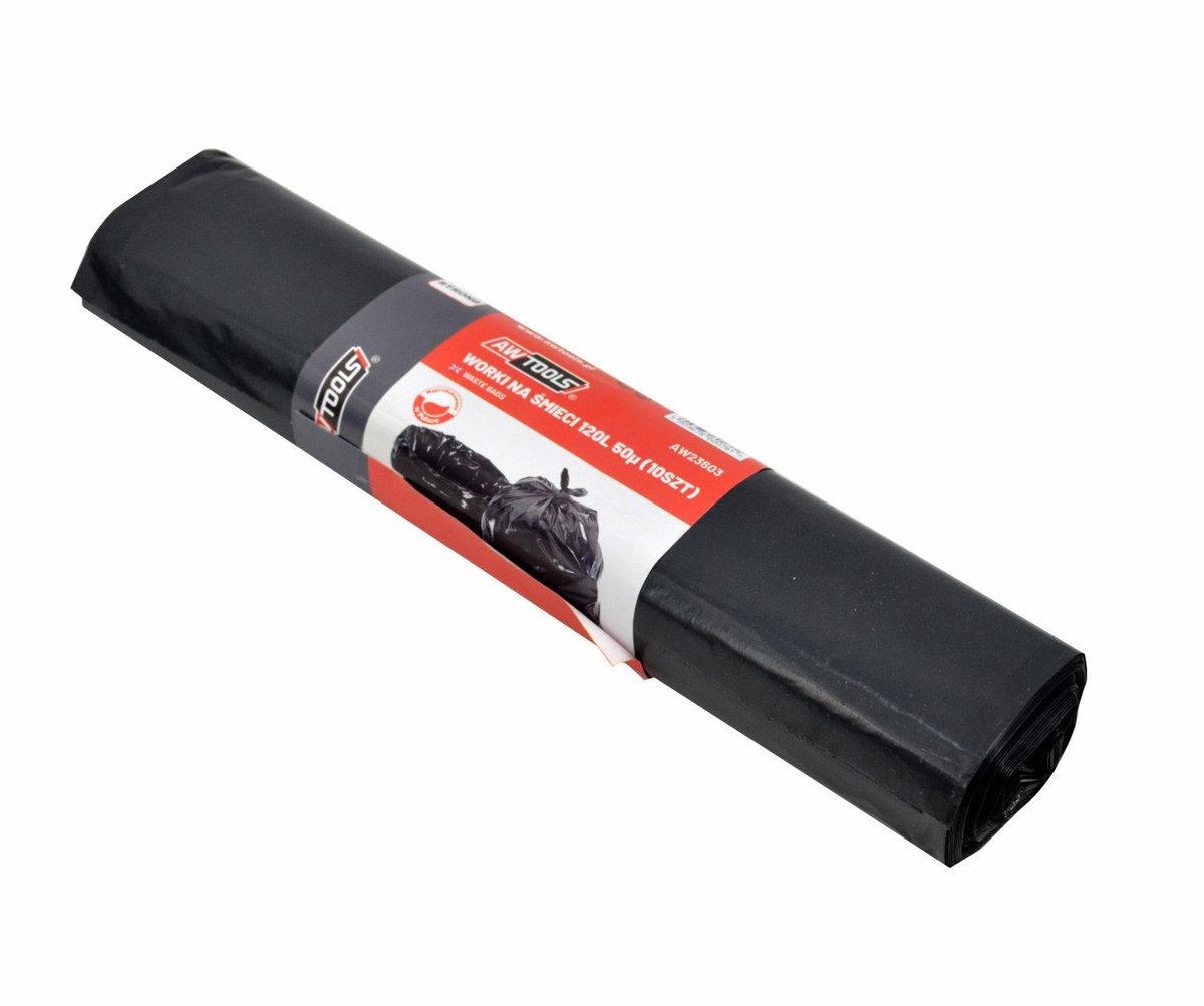 AWTools AWTools Worki na śmieci 120l 50 10szt AW23603 AW23603