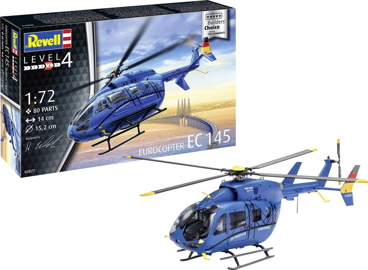 Revell Zestaw Eurocopter 145 