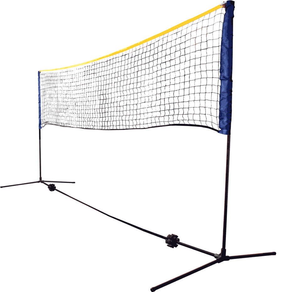 Schildkröt Funsport 970994 zestaw uniwersalny do gry (tenis badminton piłka siatkowa) kolor niebieski 970994