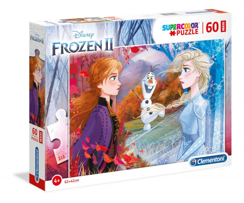 Clementoni Puzzle 60 Maxi Super kolor Frozen 2