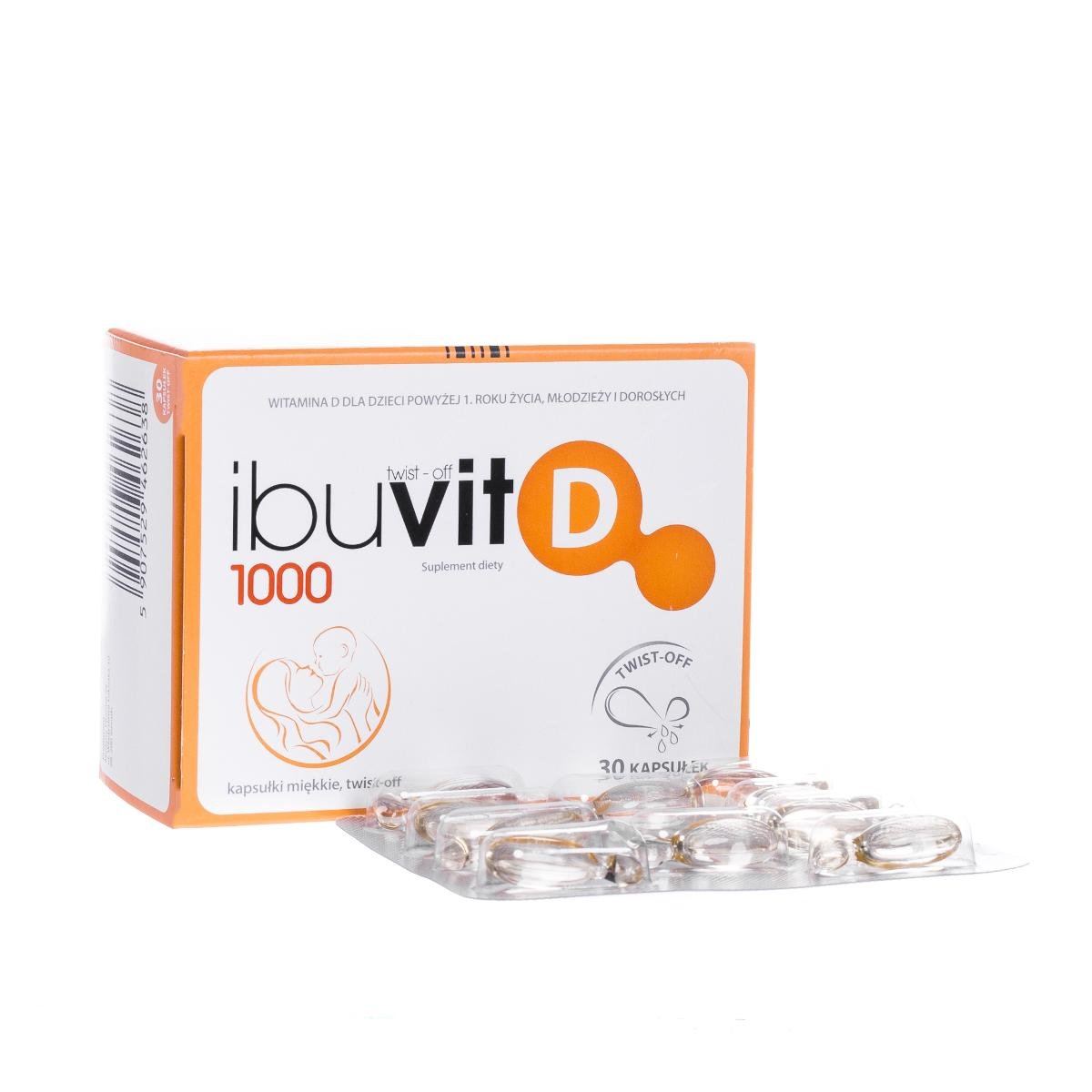 Medana Ibuvit D 1000 twist-off 30 szt.