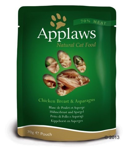 Applaws saszetka dla kota Kurczak i Szparagi 70g / 5060122491969