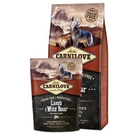 Brit Carnilove Lamb&Wild Boar Adult 1,5 kg