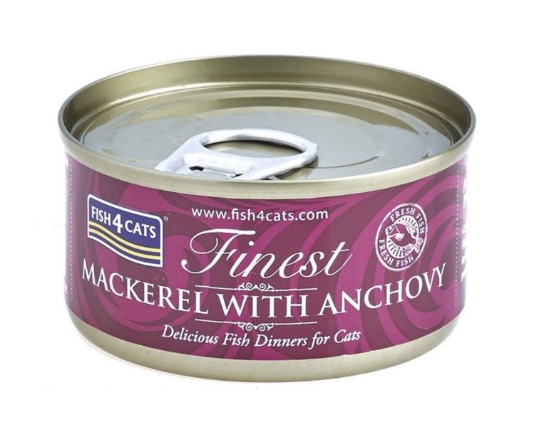 Fish4Cats FISH4CATS MAKRELA Z ANCHOIS 70g