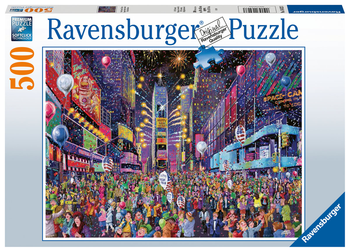 Ravensburger Puzzle 500 elementów Nowy Rok na Times Square