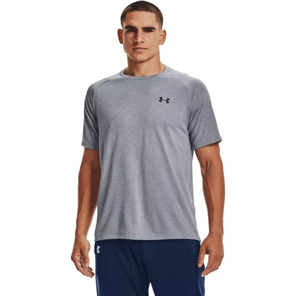 Under Armour, Koszulka męska, TECH 2.0 SS TEE 1326413-036, szary, rozmiar L