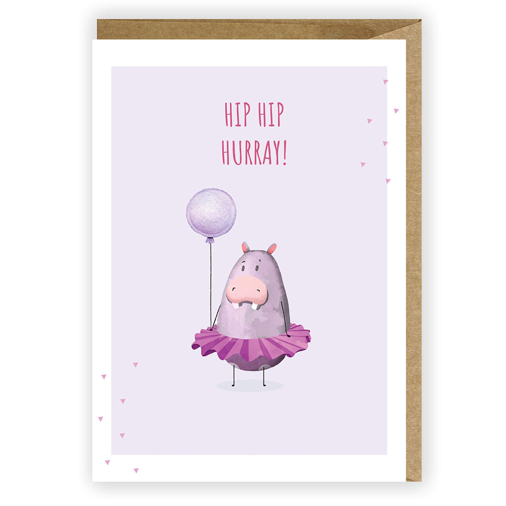 Cardie Kartka urodzinowa, eko koperta K022