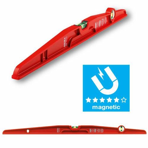 Sola magn.- poziomica odlew aluminiowy 40 cm kształt trapezu  MM 40