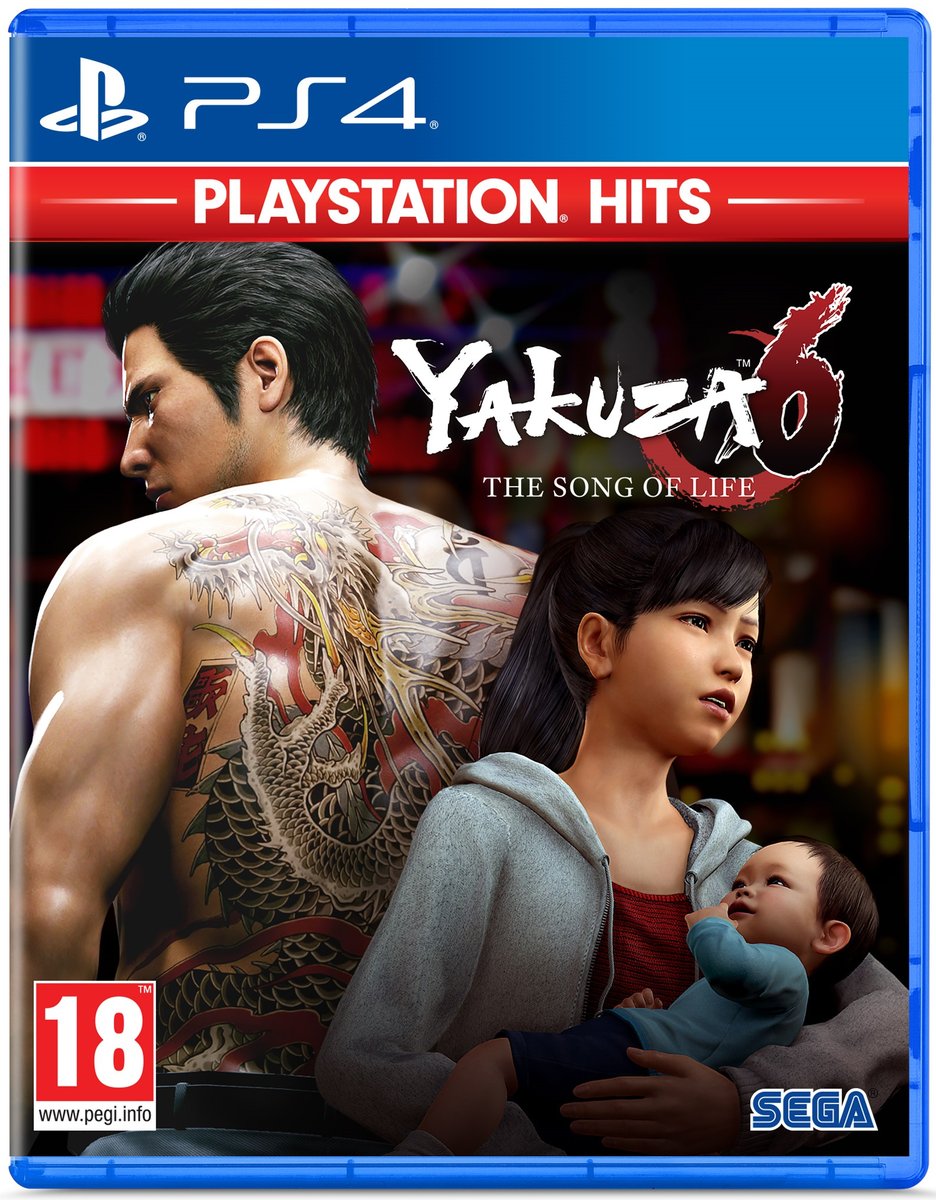 Yakuza 6 The Song of Life PlayStation Hits GRA PS4