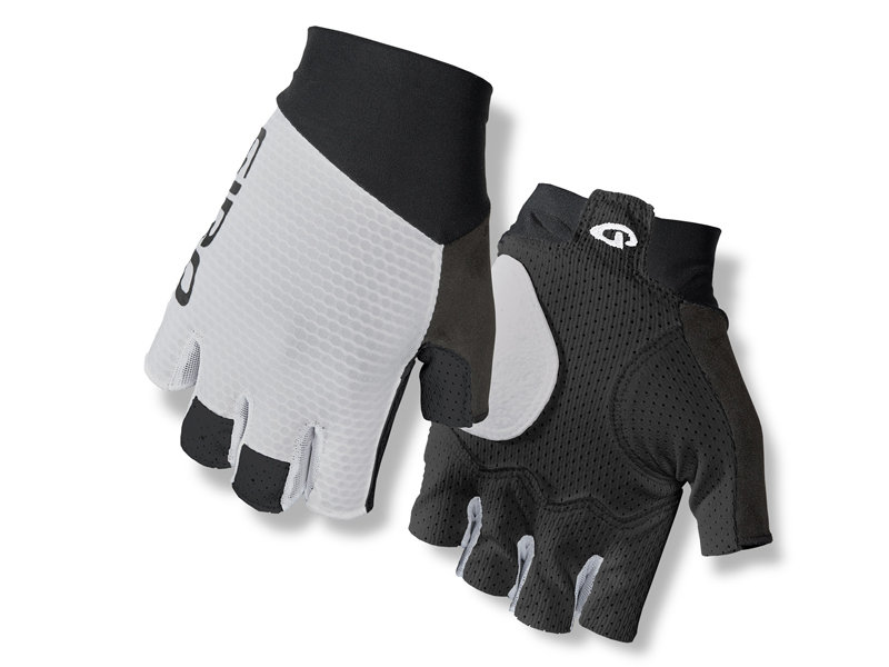 Giro, Rękawiczki kolarskie męskie, Zero Cs white, szary, rozmiar L