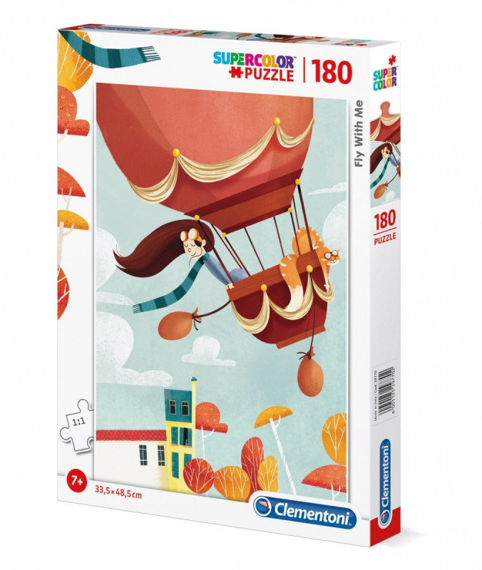 Clementoni Puzzle 180 Super Kolor Fly With Me