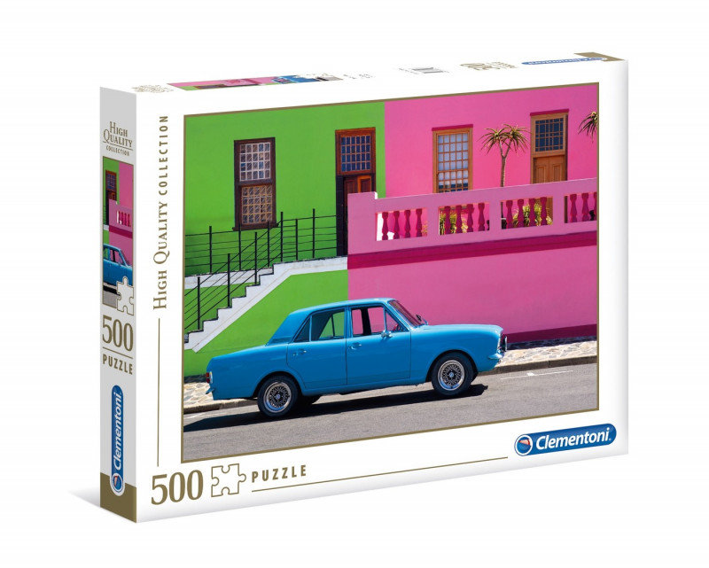 Clementoni Puzzle 500 HQ The Blue Car