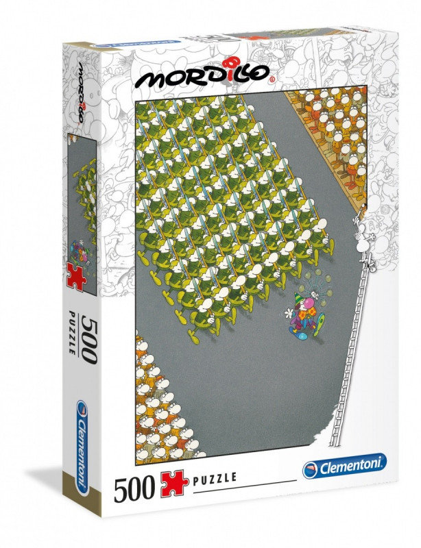 Clementoni Puzzle 500 Mordillo The March