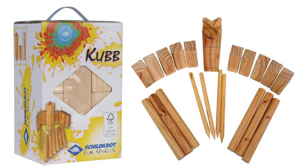 Schildkröt Funsports Donic Schildkröt Kubb/Ze Szwecji Schach, - (970112)
