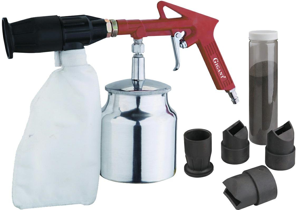 Pistolet do piaskowania ADLER, 600 ml