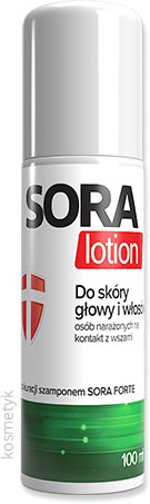 Aflofarm FARMACJA POLSKA SP Z O.O SORA lotion do skóry głowy i włosów osób narażonych na kontakt z wszami 100 ml