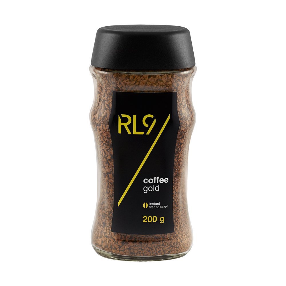 RL9 Coffee Gold Robert Lewandowski (Kawa Rozpuszczalna Liofilizowana) 200g