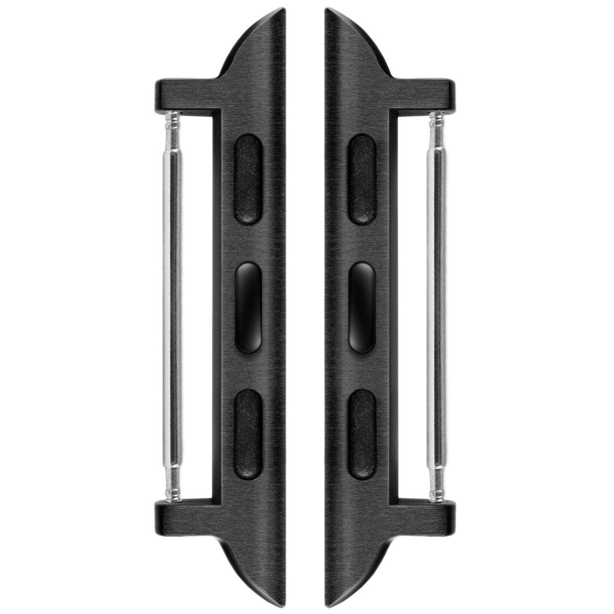 moVear Adapter do paska 22mm na Apple Watch 6 SE 5 4 3 2 1 44/42 | Czarny Standard 1143-uniw