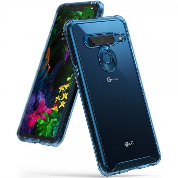RINGKE Rinkge Fusion Case - Etui do LG G8 ThinQ - Aqua Blue RGK867BLU