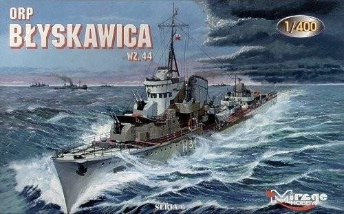 Mirage Hobby Model plastikowy ORP Błyskawica wrzesień 1944 GXP-658523