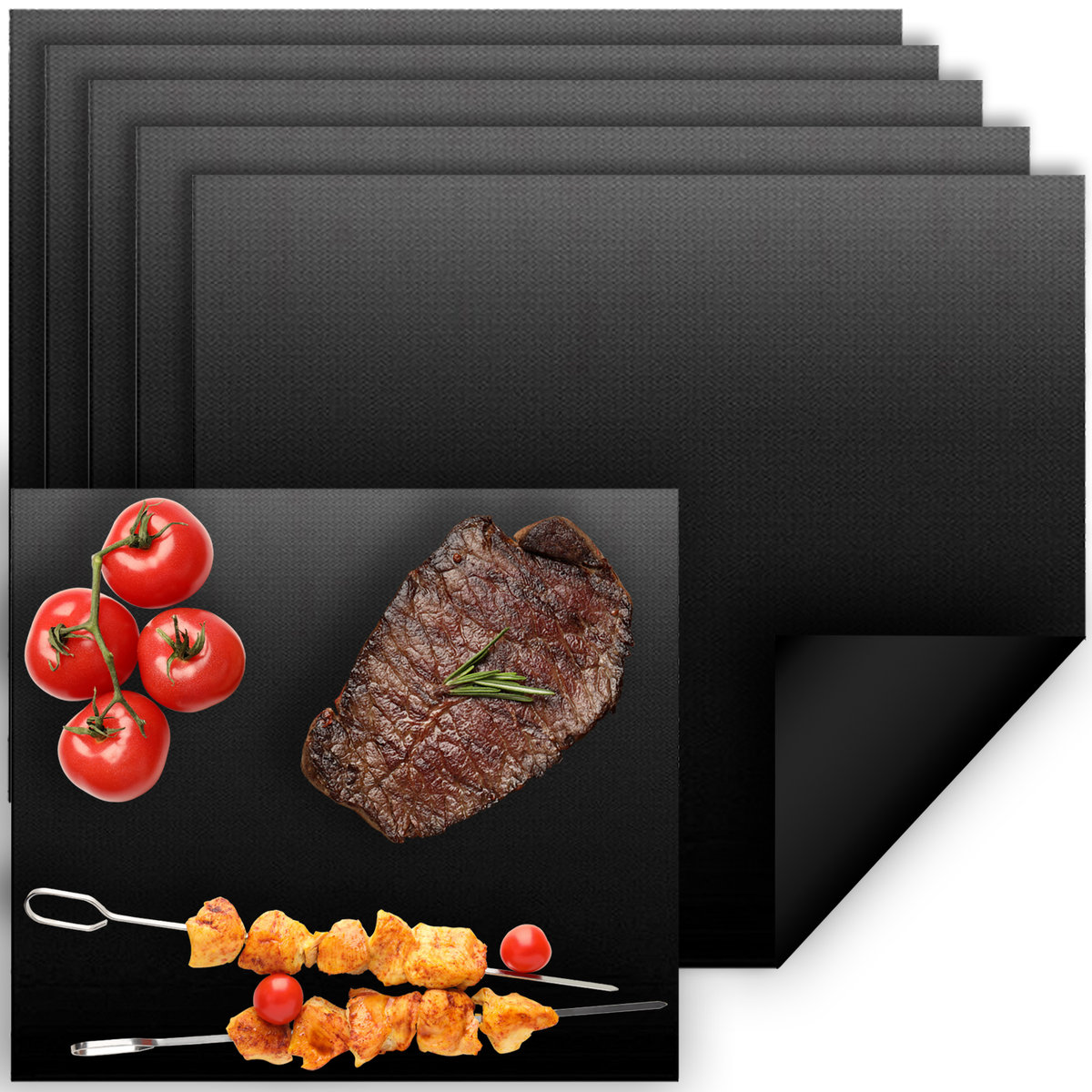 MAXY C.O. Mata teflonowa na grill 5 szt 5902802911858