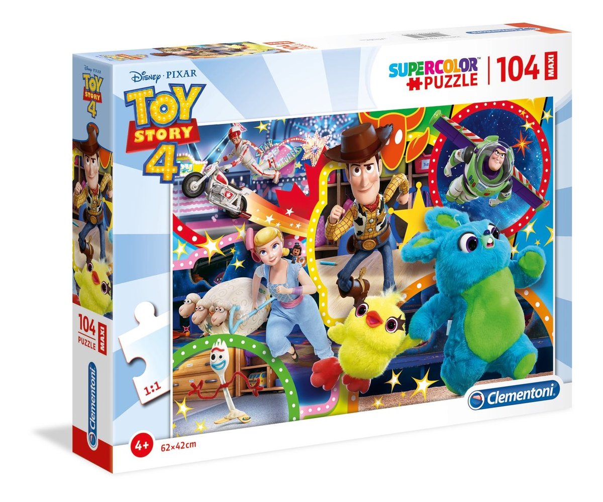 Puzzle SuperColor maxi Toy Story 104