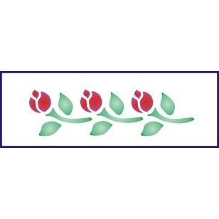 Szablon bordiurowy 6x28 cm