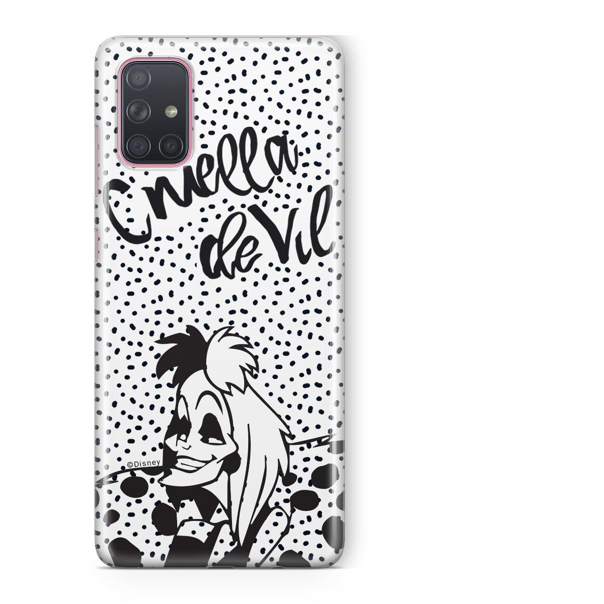 Etui na SAMSUNG Galaxy A71 DISNEY Cruella 002