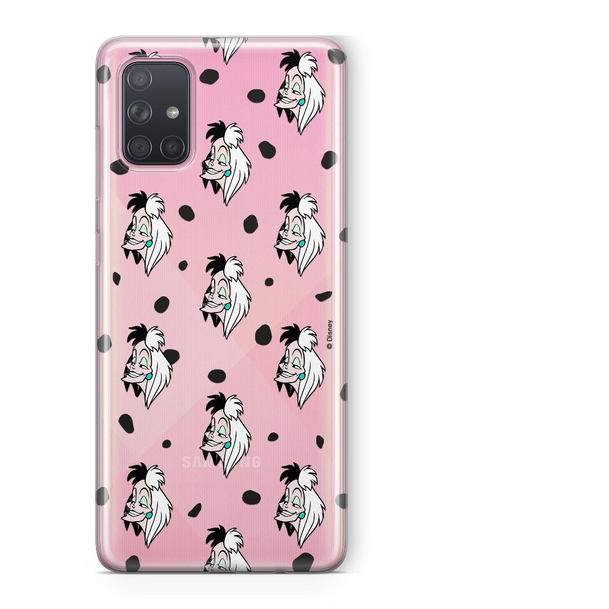 Etui na SAMSUNG Galaxy A71 DISNEY Cruella 005